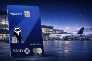 bmo viporter world elite mastercard porter airlines toronto airport featured