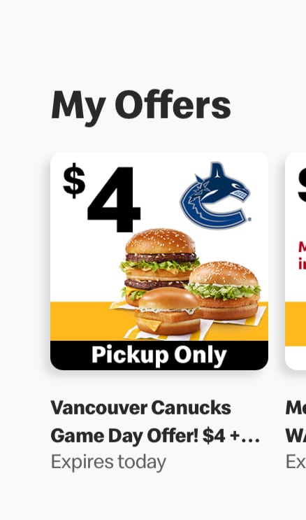 mymcdonalds game day offer vancouver canucks
