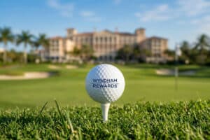 wyndham rewards experiences golf ball wyndham rewards logo