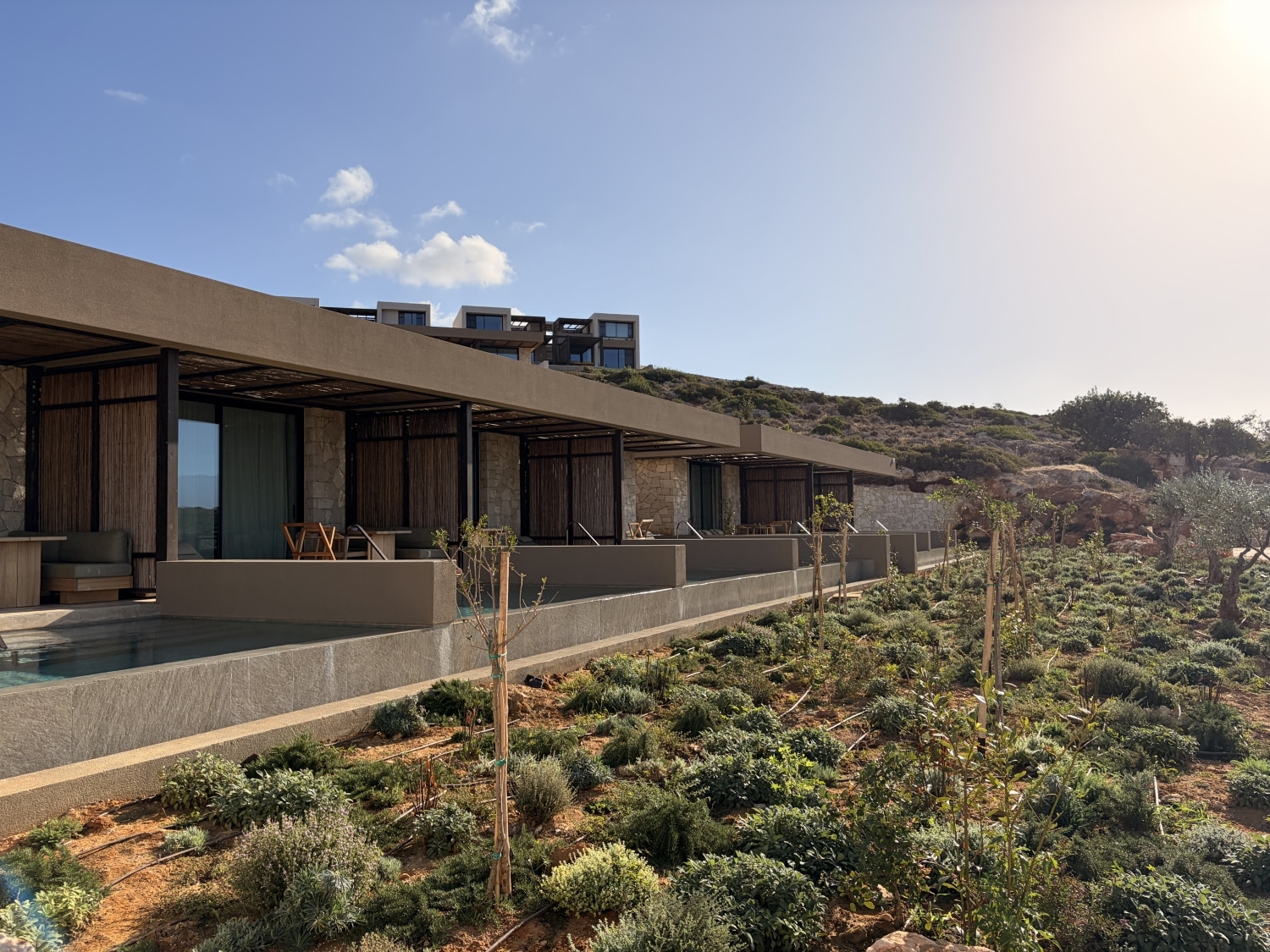 jw marriott crete lack of private pool privacy