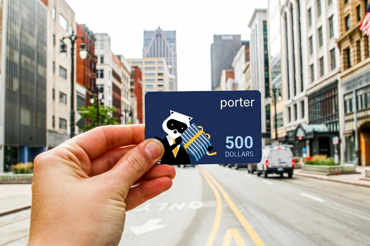 porter airlines 500 dollar e-gift card giveaway featured image