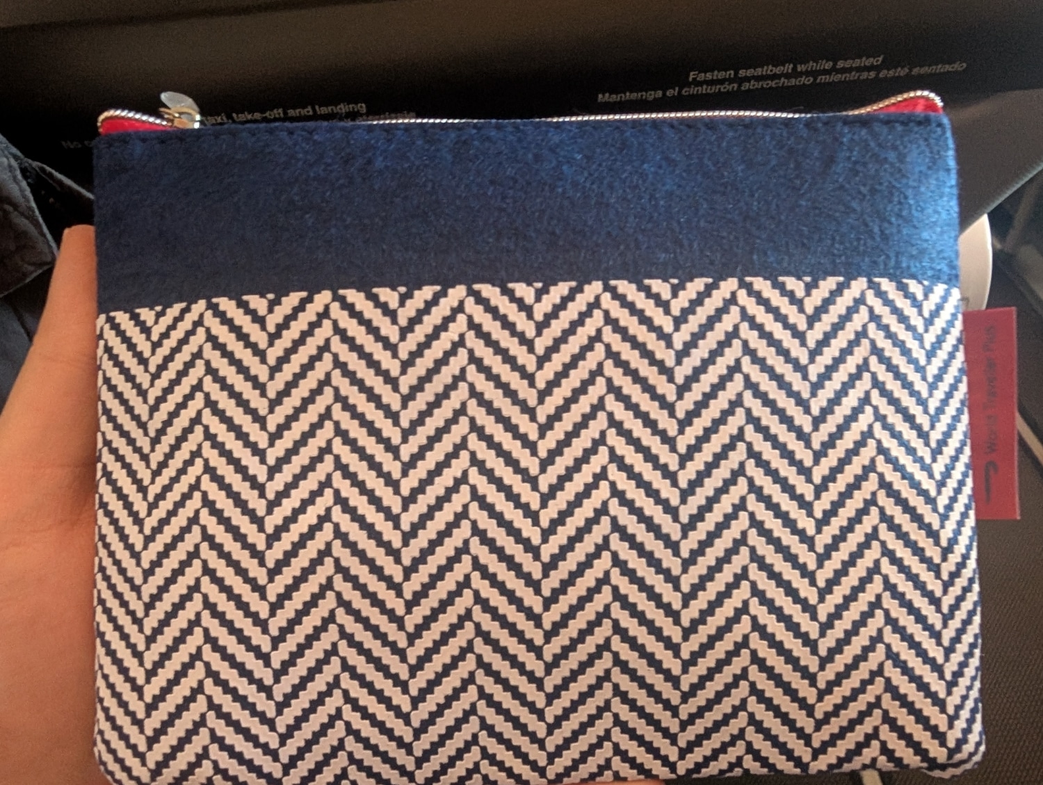 british airways premium economy amenity kit