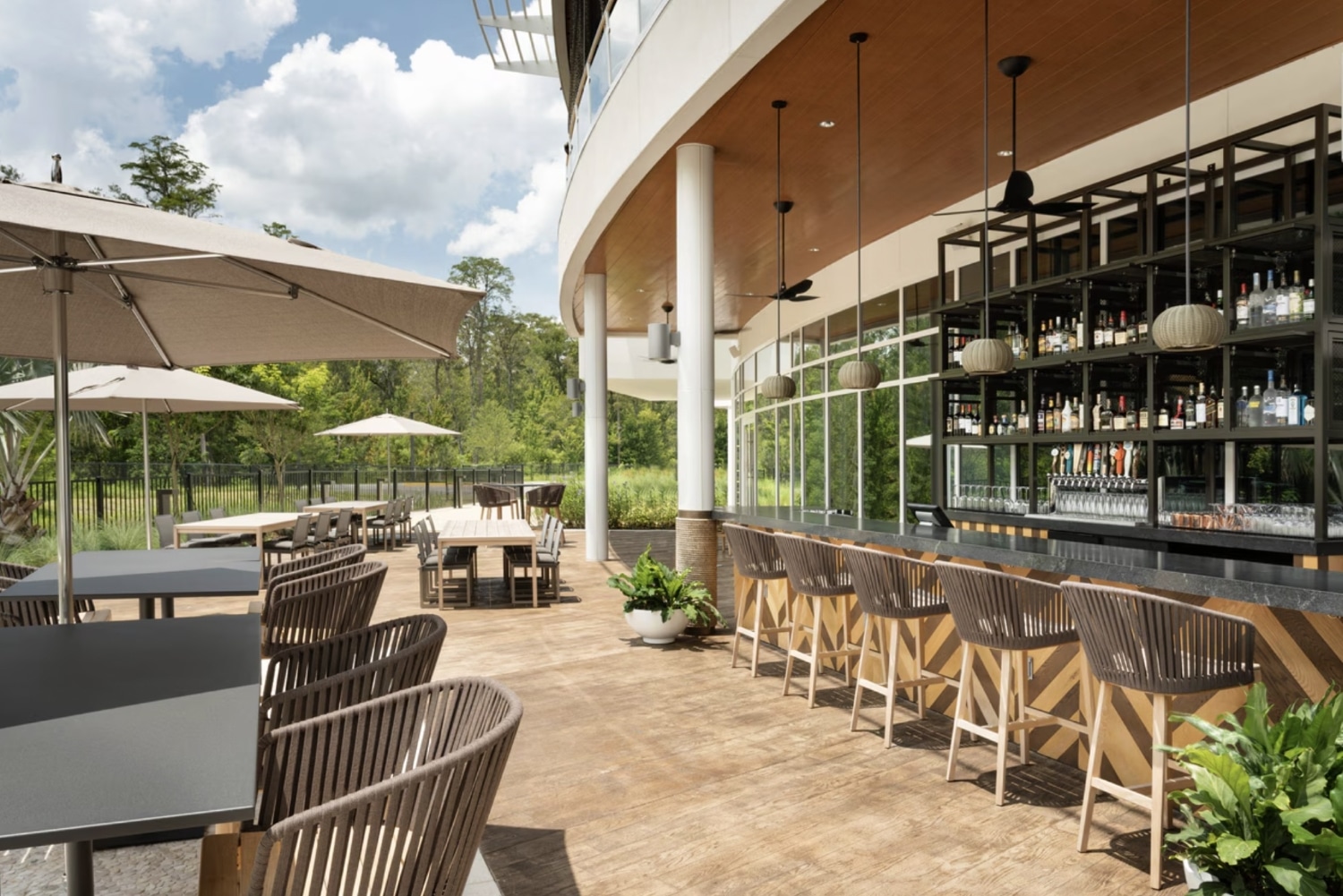 jw marriott orlando bonnet creek resort unreserved food bazaar buffet beer garden
