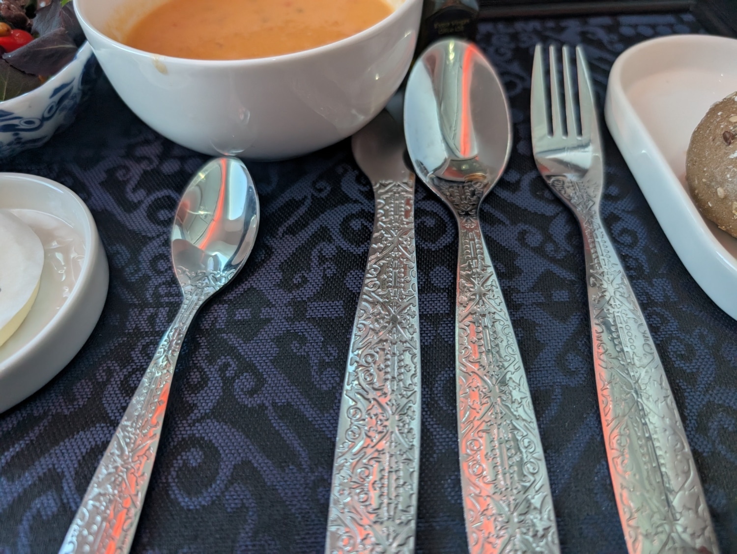 klm business class 787-10 designed cutlery