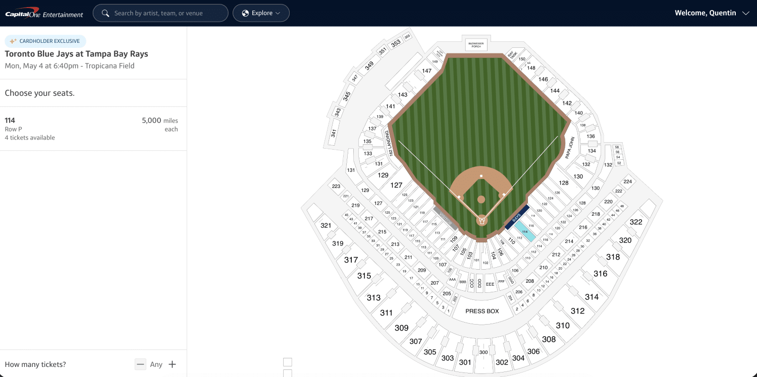 toronto blue jays mlb tickets available on capital one entertainment