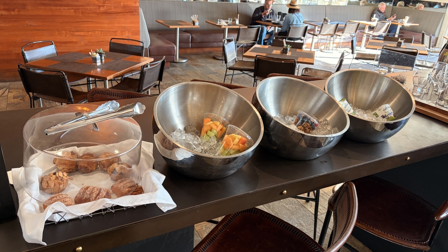 westin verasa napa bank restaurant continental breakfast options