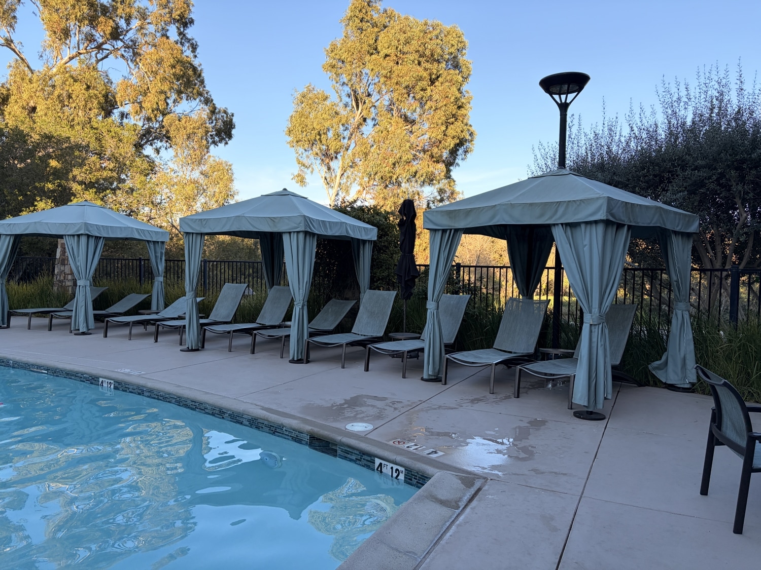 westin verasa napa cabanas near pool