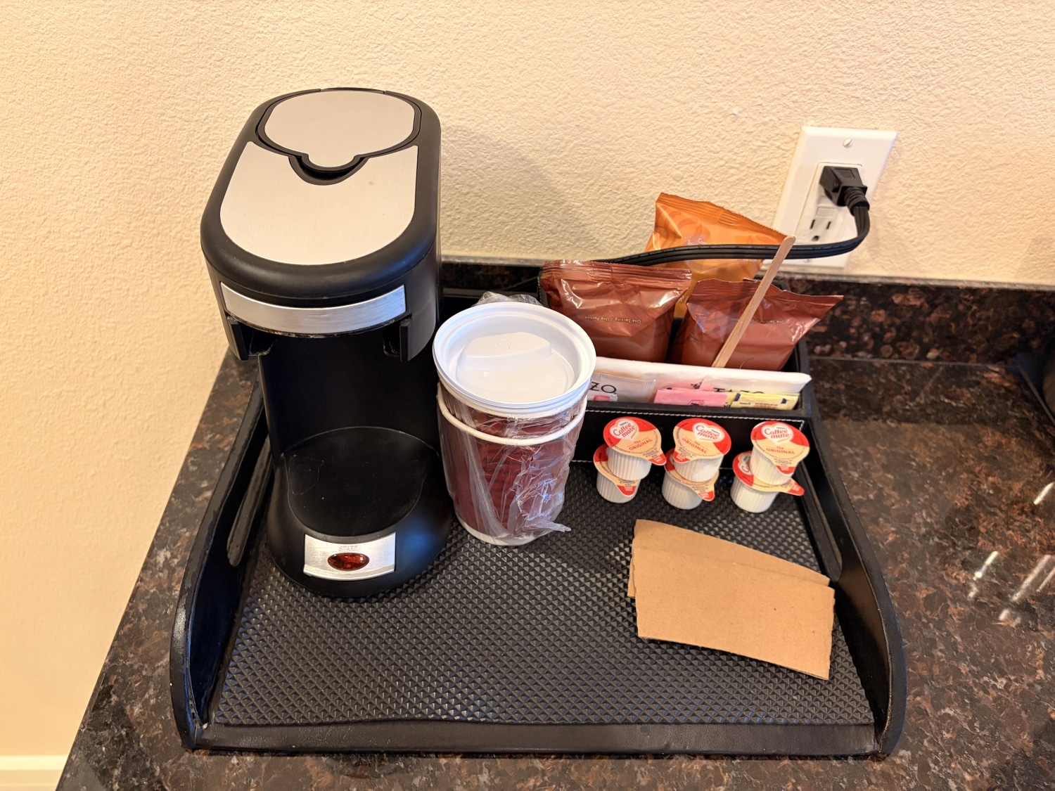 westin verasa napa premium 1 bedroom suite coffee supplies