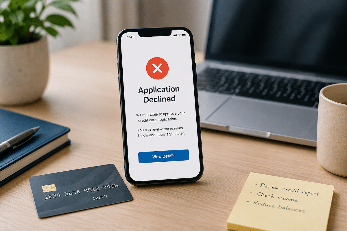 credit card application denied featured