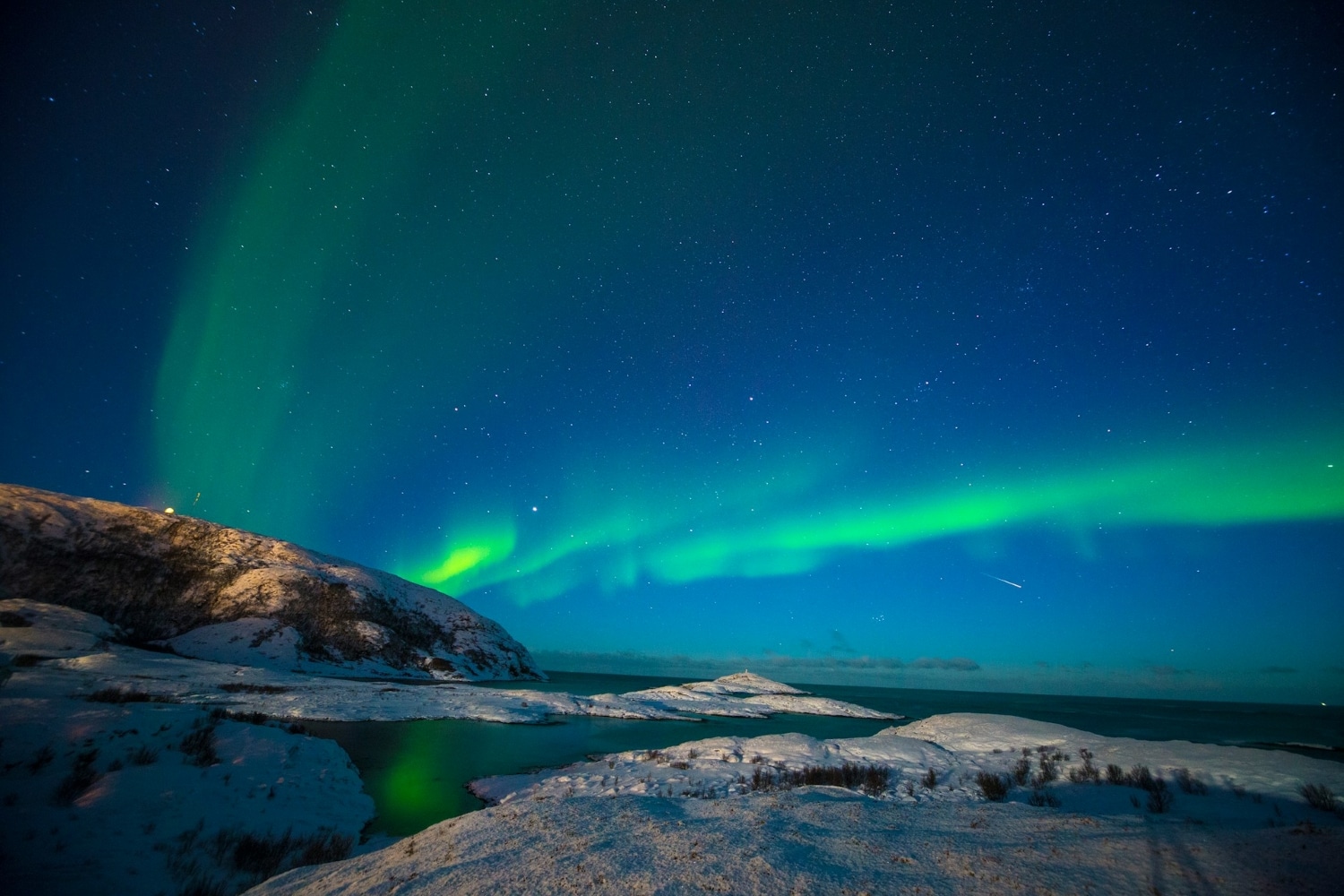 aurora over tromso