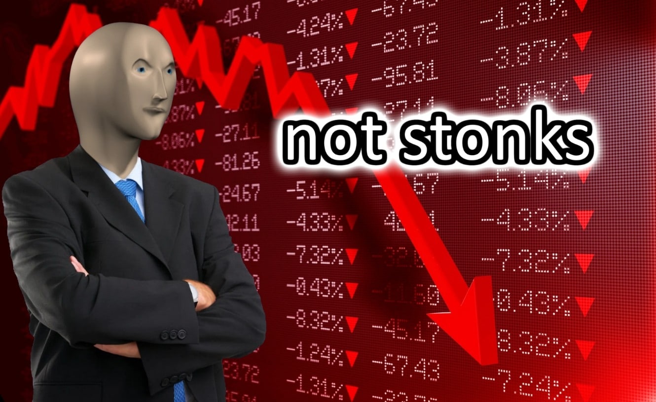 not stonks meme