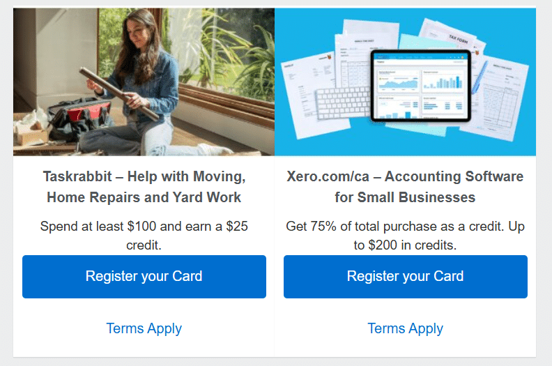 scotiabank amex offers examples